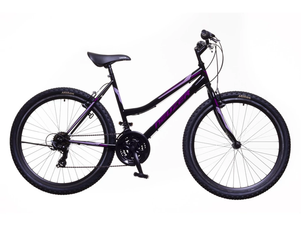NEUZER Nelson 30 női MTB kerékpár - fekete/bíbor-mályva