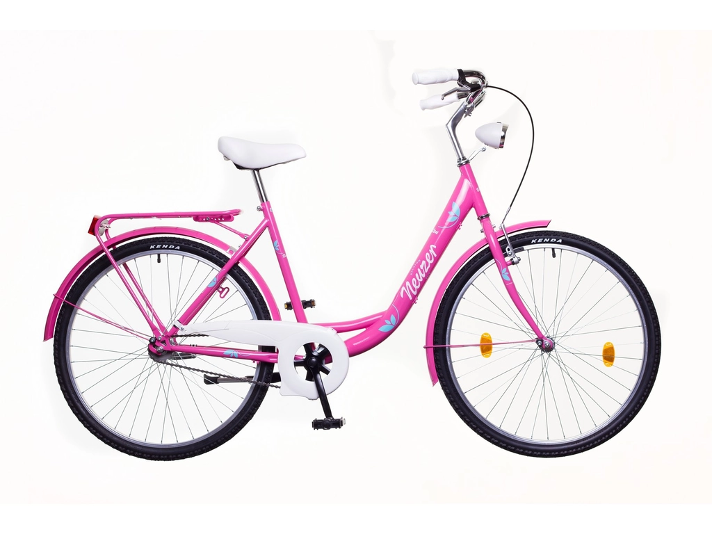 NEUZER Balaton 26 Plus női városi kerékpár, pink / fehér-kék