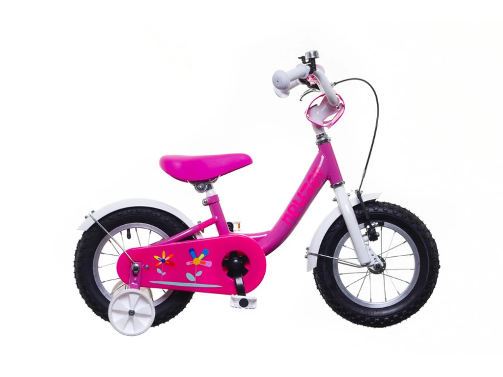 NEUZER BMX 12 lány gyerek kerékpár, pink / fehér-pink