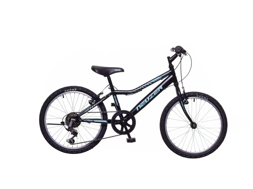 NEUZER BOBBY 20 6S gyerek MTB kerékpár, fekete / celeste-zöld