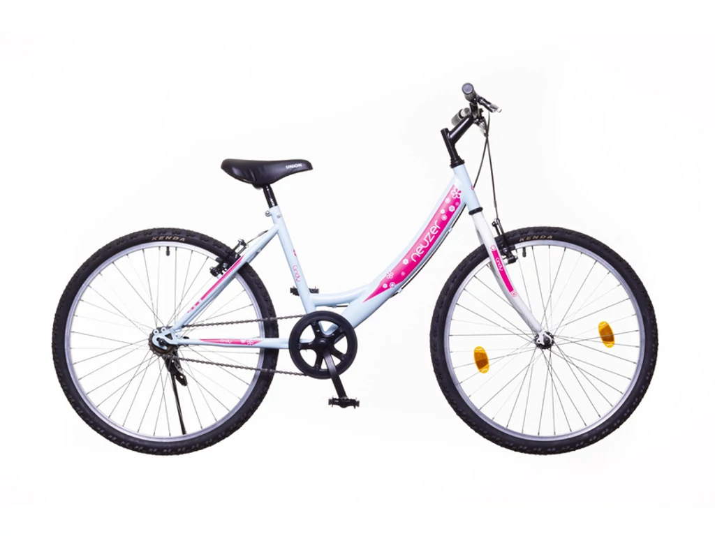 NEUZER Cindy 24 1S lány MTB gyerekkerékpár - 24col/1 seb. - babyblue / fehér-pink