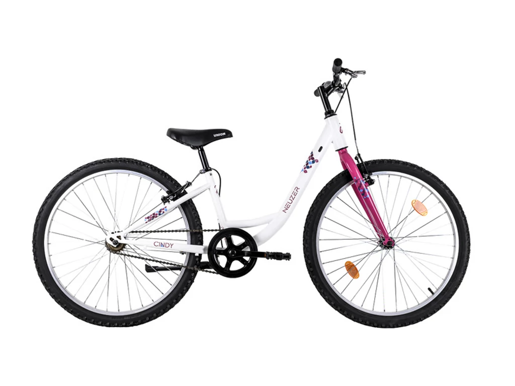 NEUZER Cindy 24 1S lány MTB gyerekkerékpár (2024) - 24col/1 sebességes - fehér
