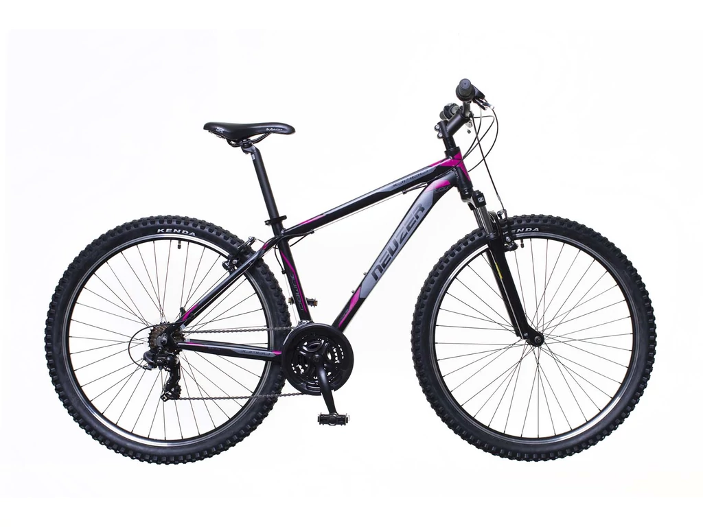 NEUZER Jumbo Hobby férfi MTB hardtail kerékpár, fekete / pink-szürke