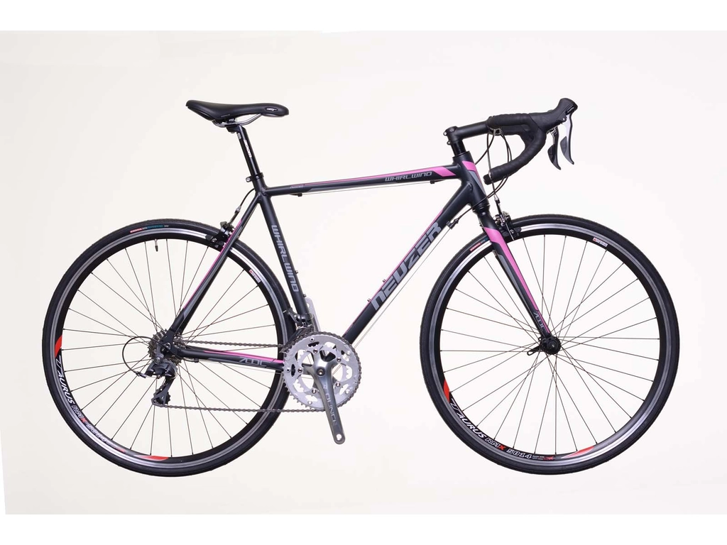 NEUZER Whirlwind 100 országúti kerékpár, fekete / rózsaszín-fehér