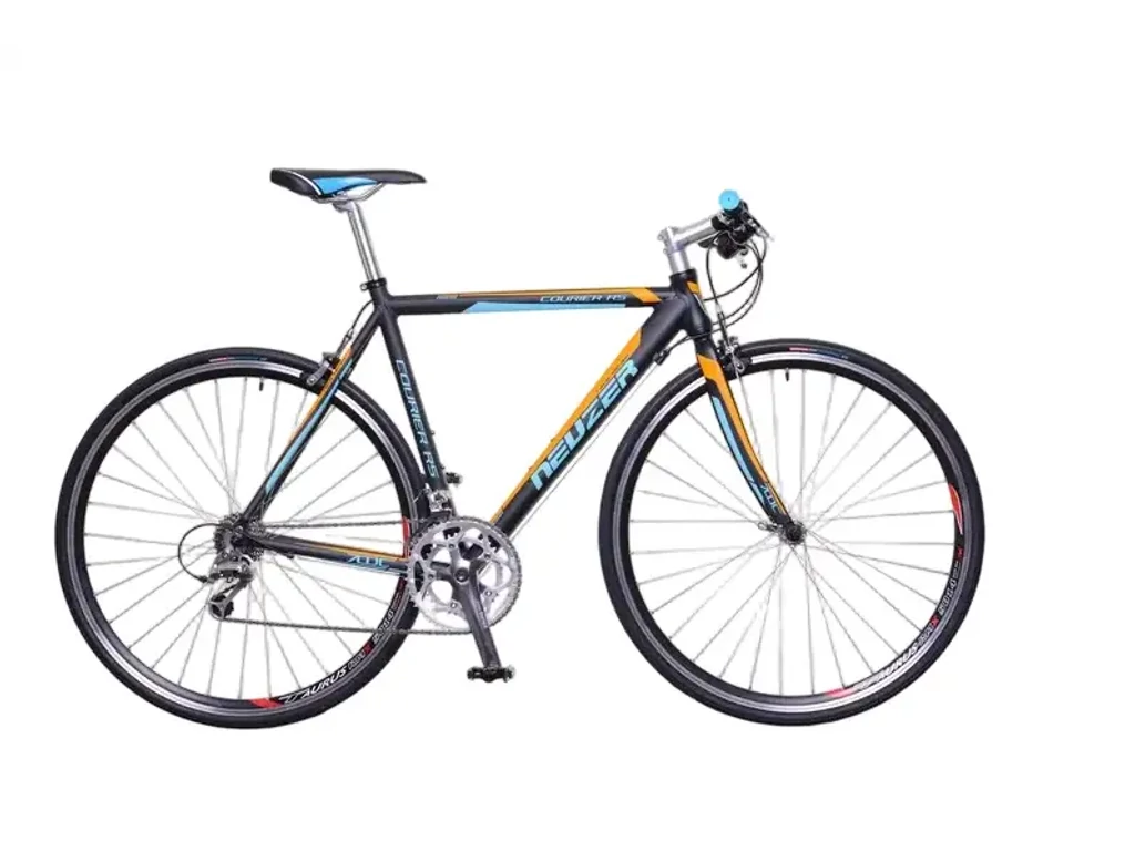 NEUZER Courier RS 28col fitness kerékpár - fekete/cián-narancs
