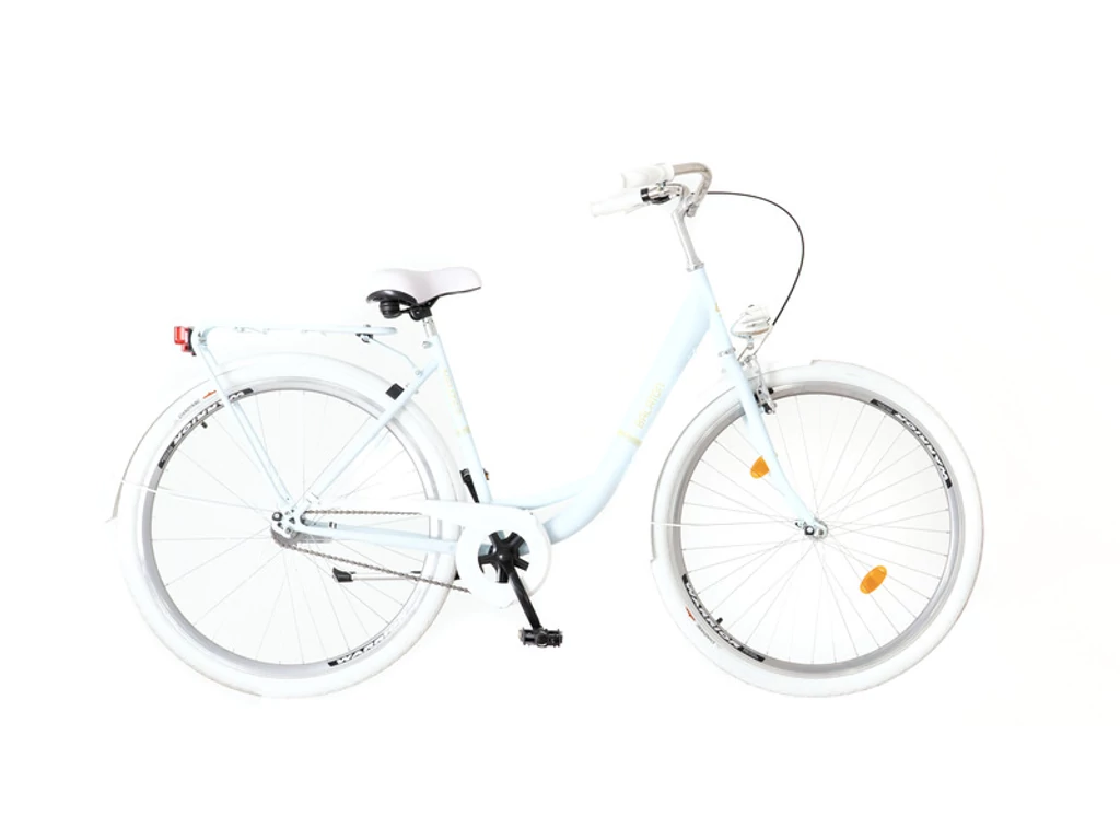 NEUZER Balaton Premium 28 N3 28col női városi kerékpár - 3 sebességes agyváltós - babyblue/barna