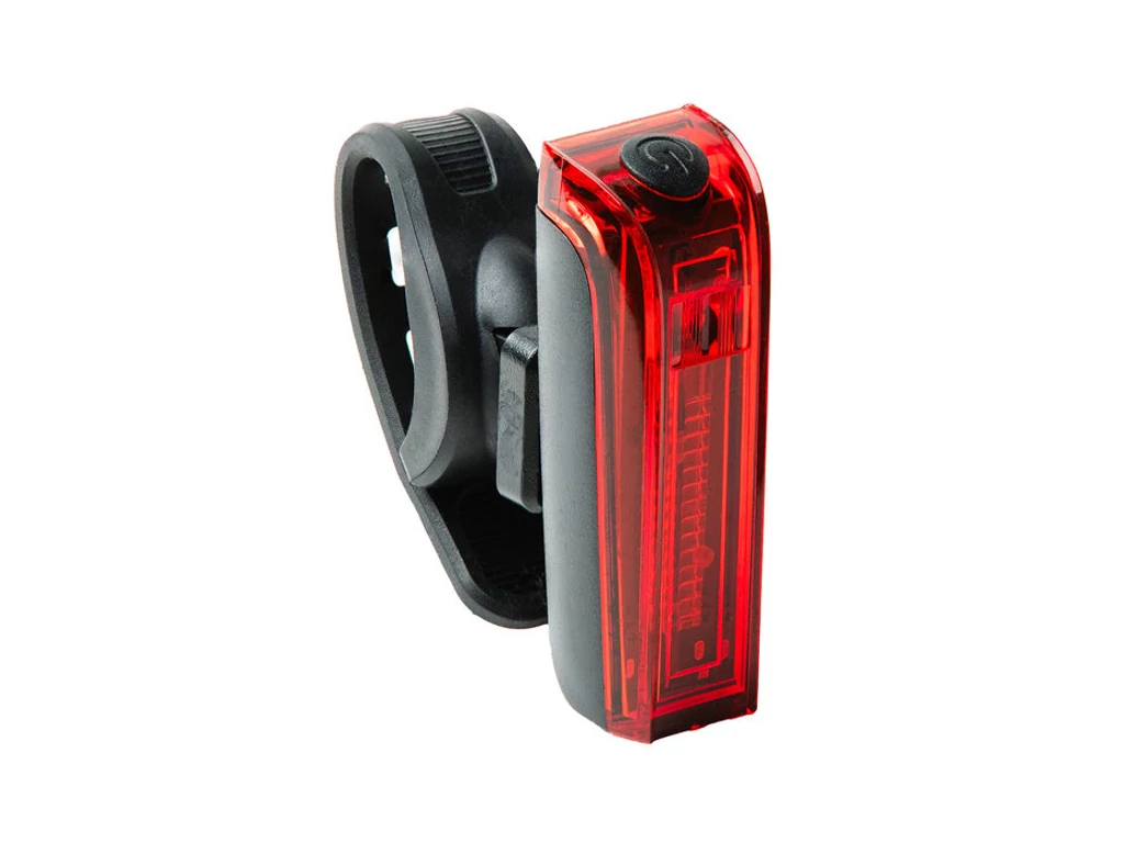 BIKEFUN Spica USB hátsó lámpa, újratölthető, alumínium