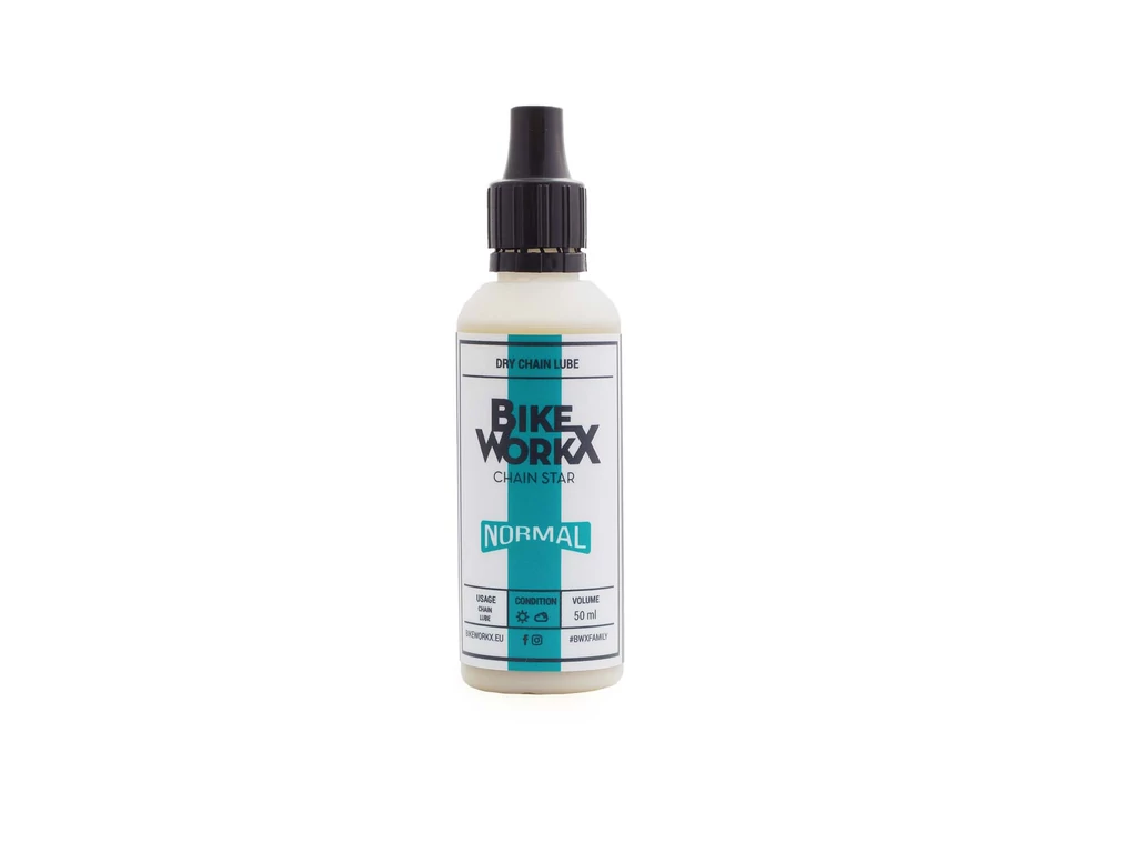 Bikeworkx Chain Star Normal száraz lánckenő kerékpárhoz, 50 ml