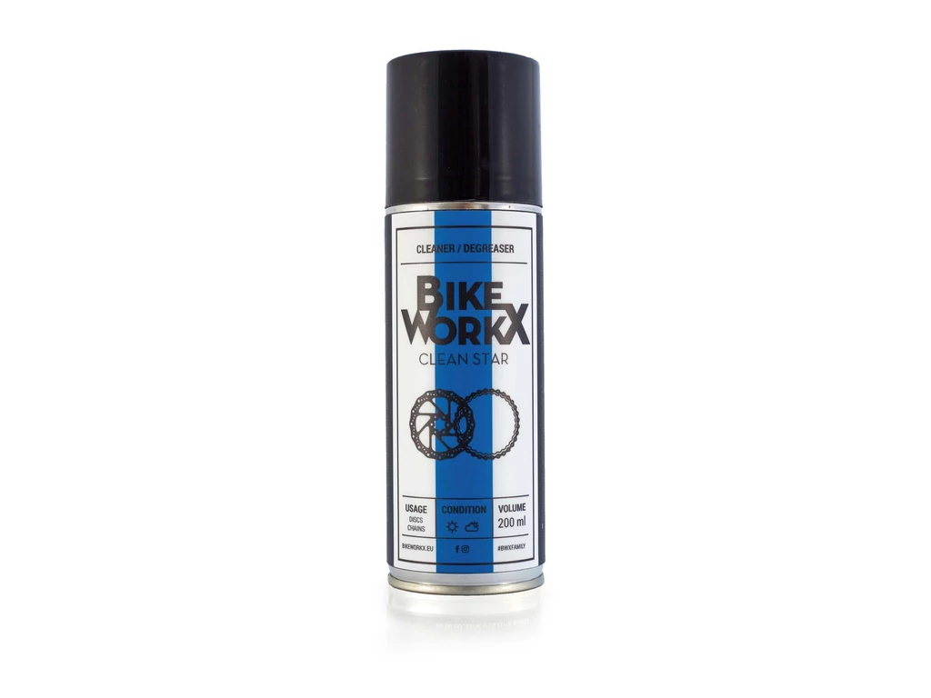 Bikeworkx Clean Star kerékpártisztító zsíroldó spray, 200 ml