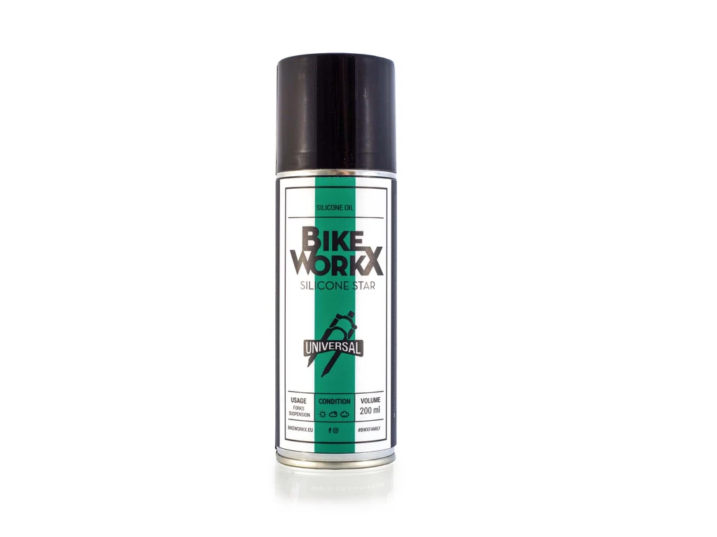 Bikeworkx Silicone Star szilikonos kenőolaj sray, 200 ml
