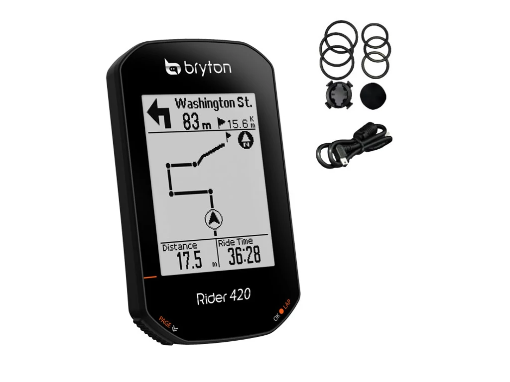 BRYTON Rider 420E GPS kerékpár komputer