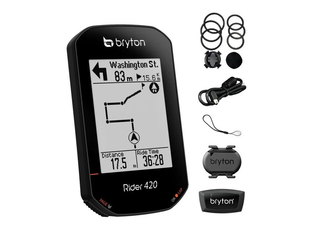 BRYTON Rider 420T GPS kerékpár komputer szett