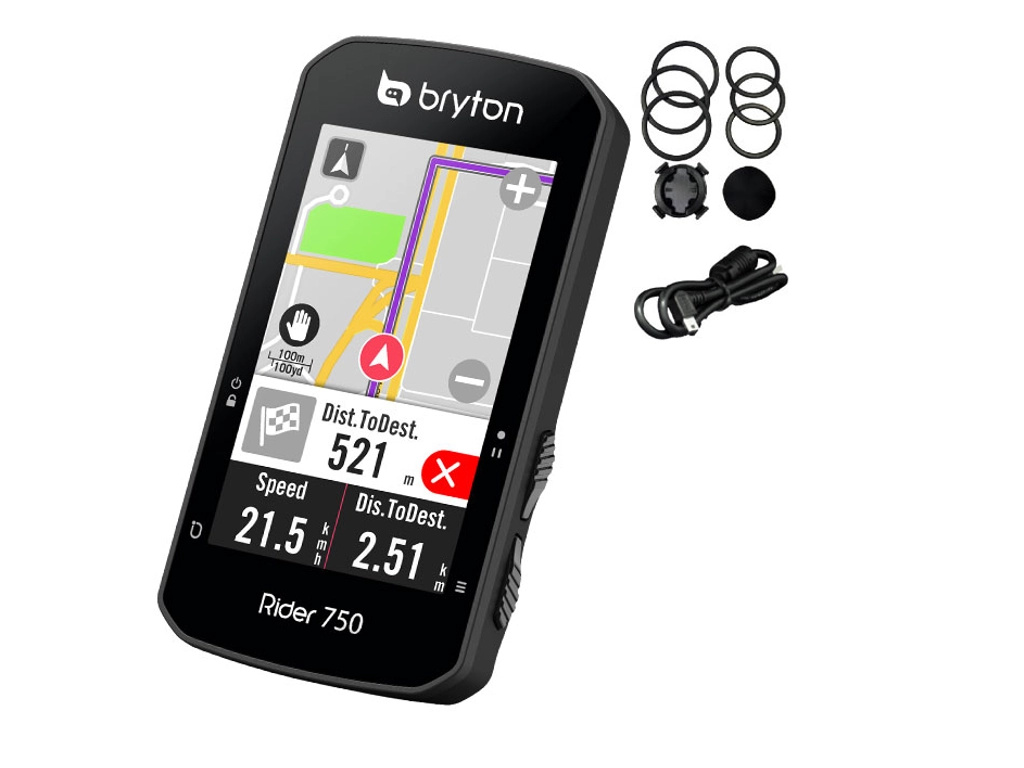 BRYTON Rider 750E GPS kerékpár komputer