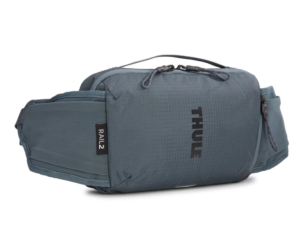 THULE Rail Hip Pack 2L övtáska kulacstartóval / 2literes / szürke