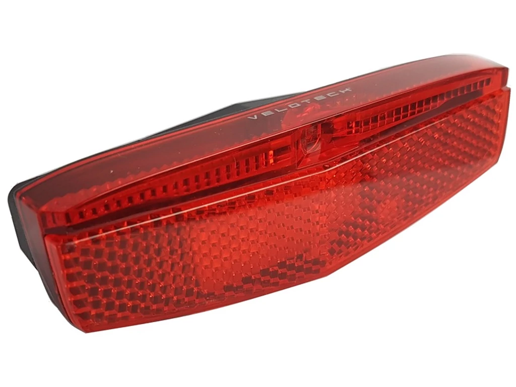 VELOTECH 1LED USB hátsó lámpa csomagtartóra, gyorszáras