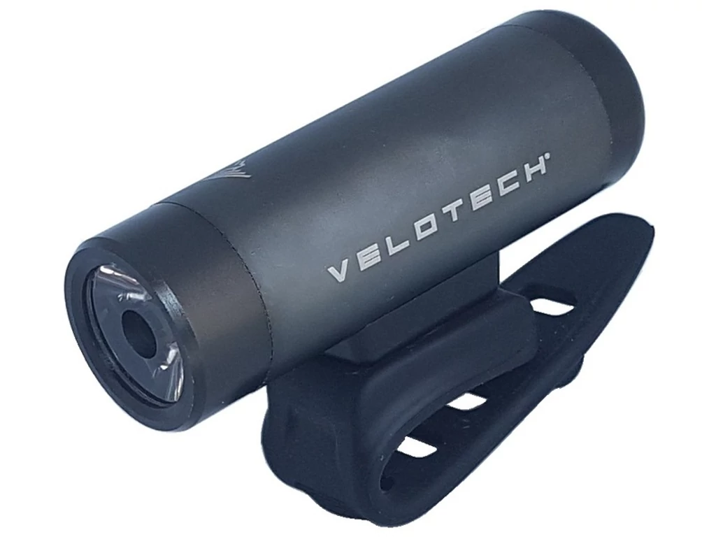 VELOTECH Ultra 400 USB első lámpa, 400 lumen, alu