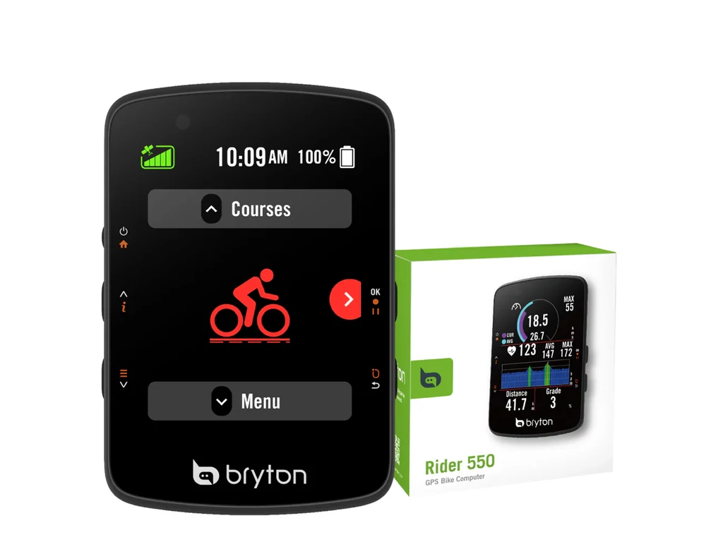 BRYTON Rider 550E GPS kerékpár komputer
