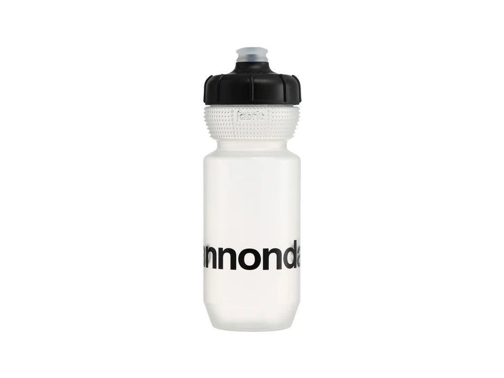 Cannondale Gripper Logo kerékpáros kulacs - 600ml - átlátszó/fekete