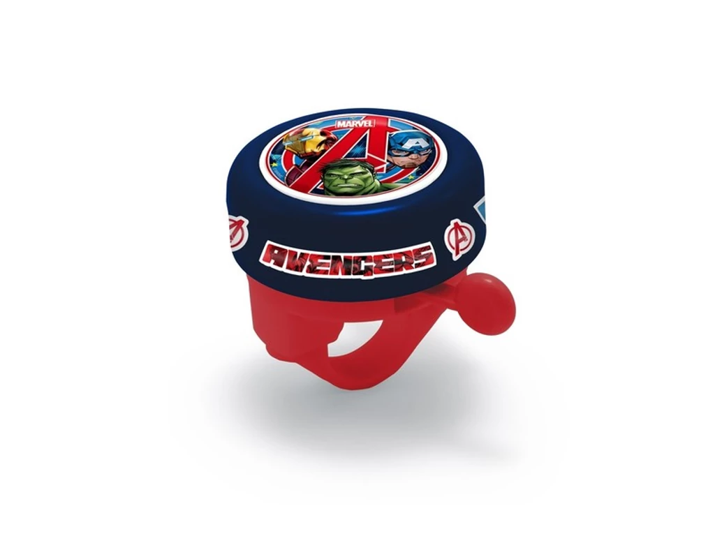 Disney / Marvel Bosszúállók kerékpár csengő - 55 mm - sötétkék/piros