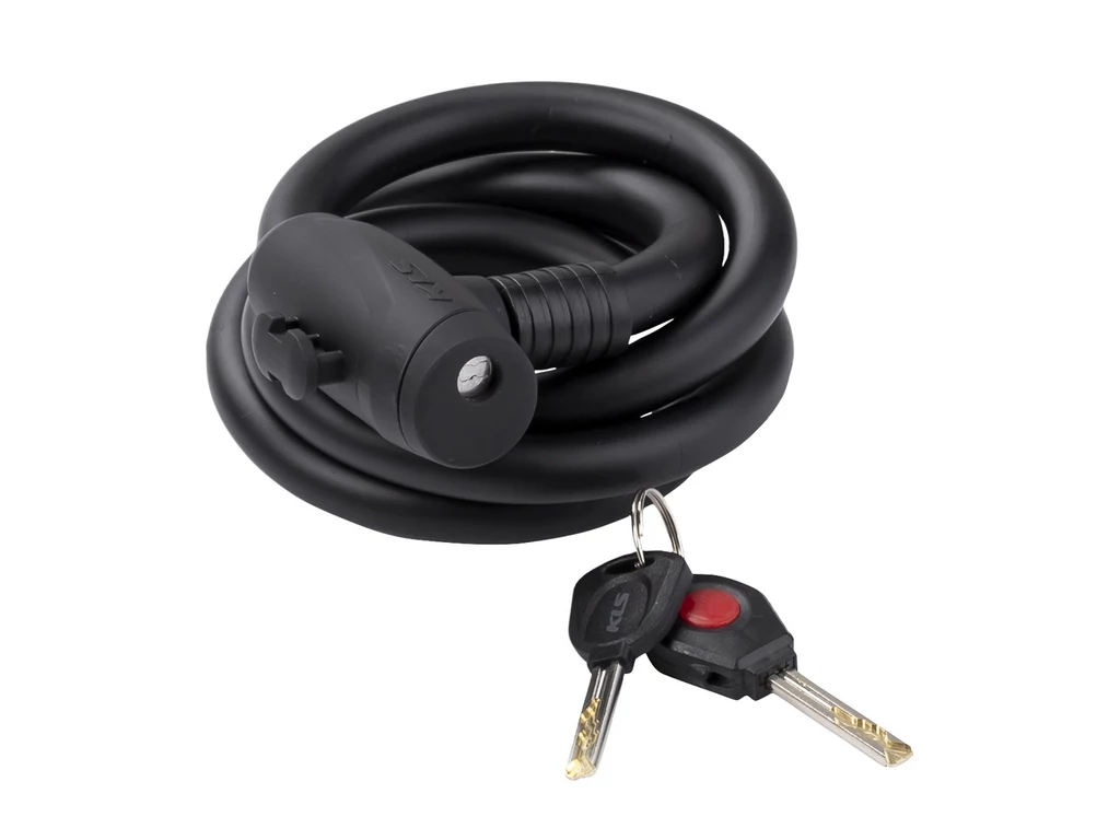 KLS Hardcoil kerékpárlakat (spirálzár), 180 cm