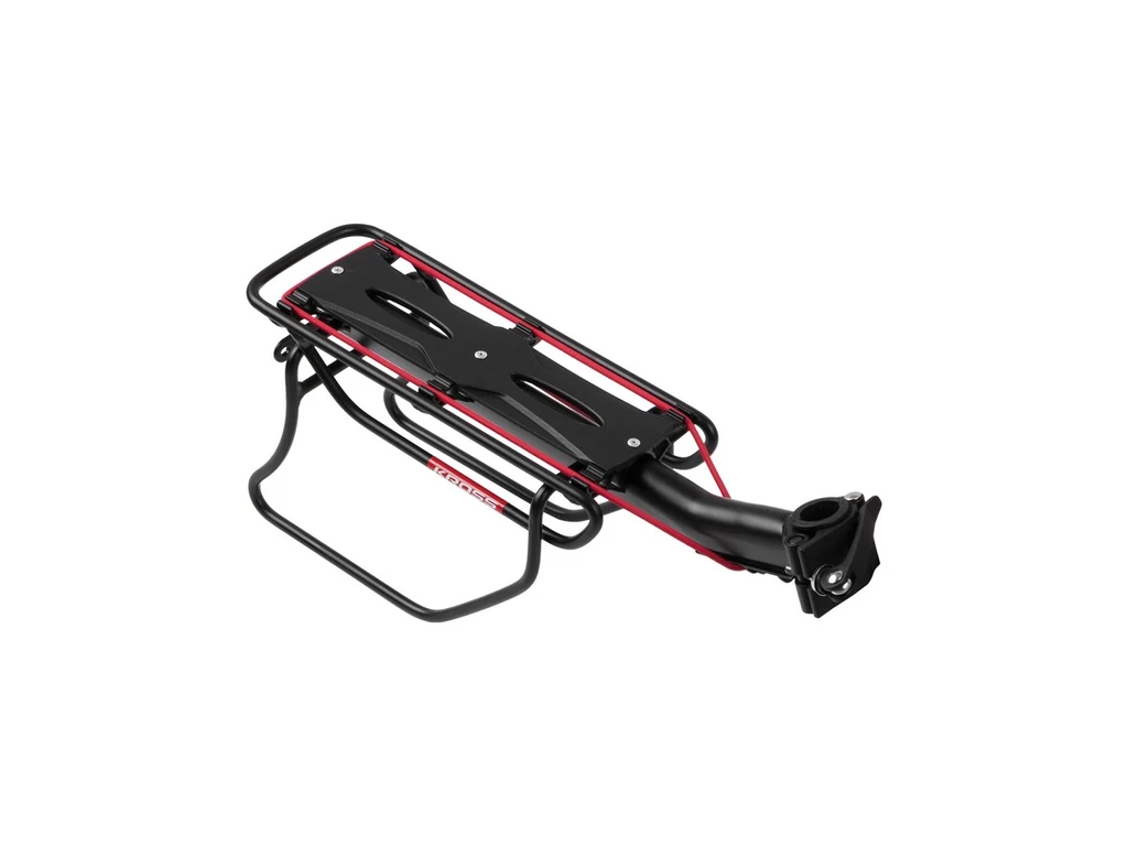 KROSS Libertyrack 300 csomagtartó nyeregcsőre, 24-29col, alu, fekete