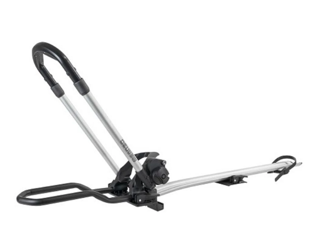 MENABO Chrono kerékpárszállító tetőcsomagtartóra 1 kerékpárhoz (e-bike/fatbike) / zárható