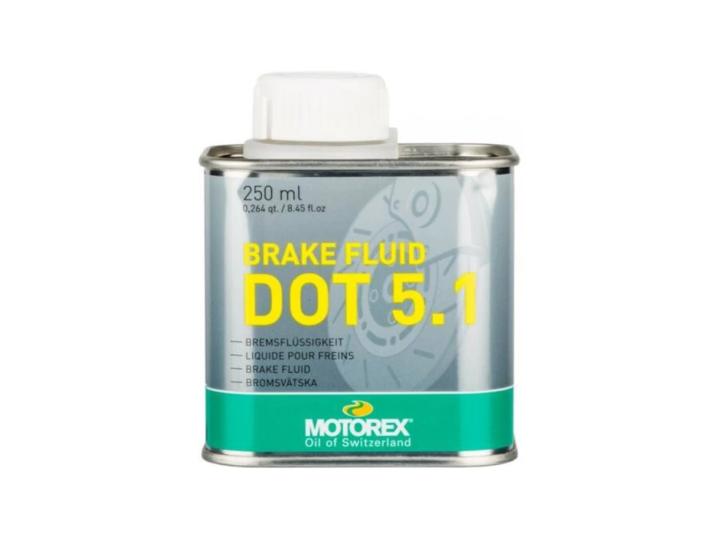 MOTOREX BRAKE FLUID DOT 5.1 fékfolyadék (180 celsius forráspont) 250ML