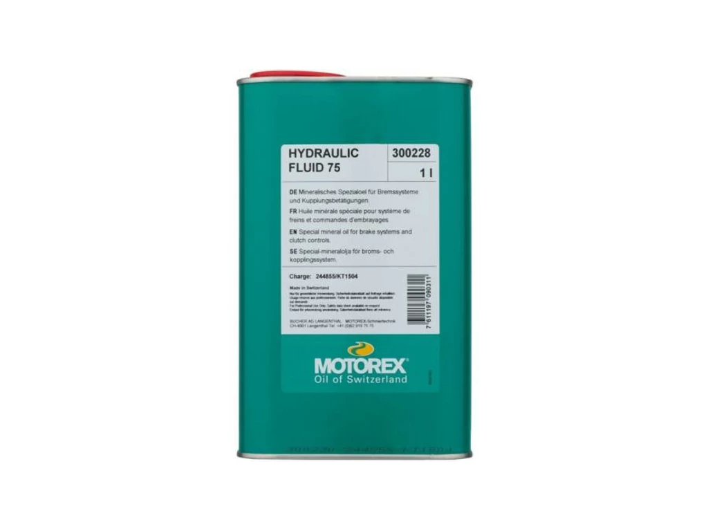 MOTOREX HYDRAULIC FLUID 75 ásványi olaj hidraulikus fékekhez - 1000ml