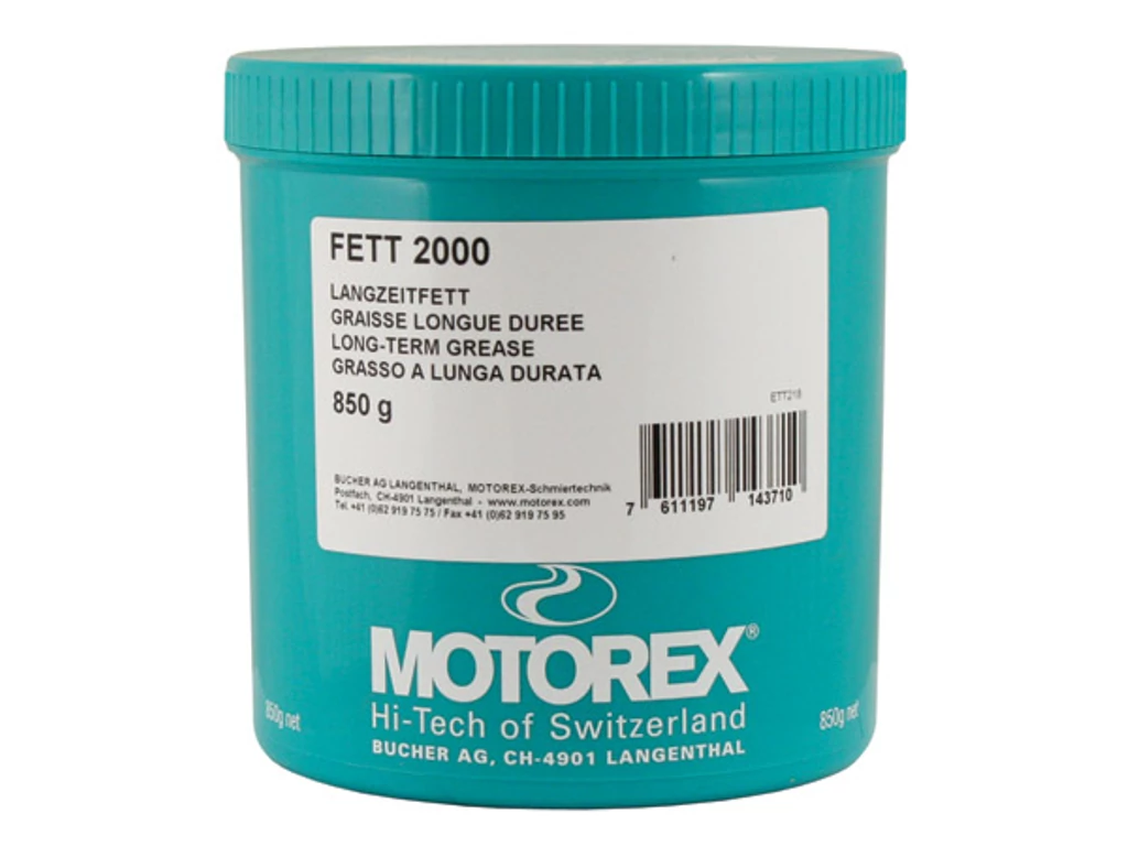MOTOREX Bike Grease 2000 zöld zsír, 850g