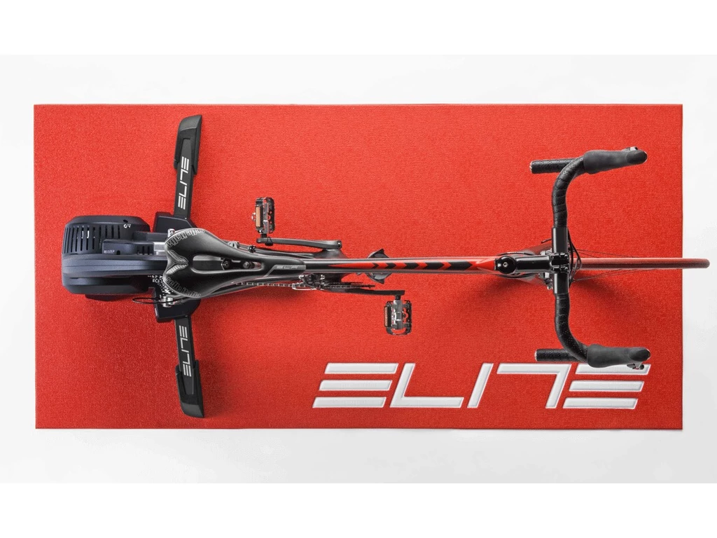 ELITE Training Mat edzőszőnyeg görgő alá, 90x180 cm, piros