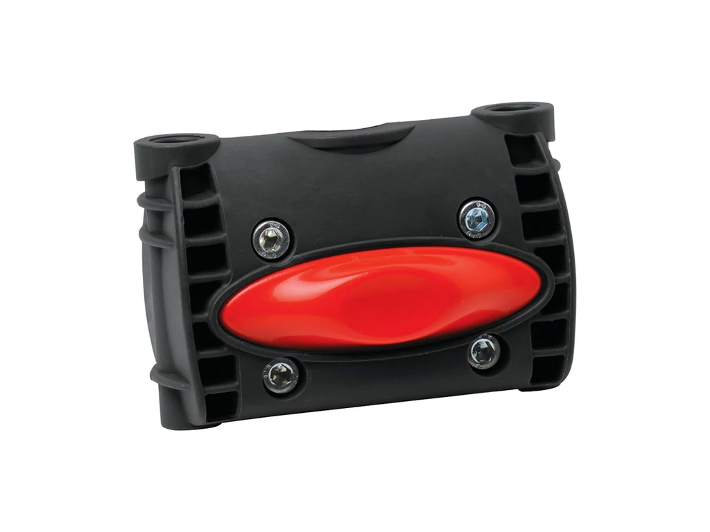 POLISPORT vázcső adapter vázra szerelhető hátsó gyerekülésekhez (Joy / Guppy / Groovy stb) - gyorskioldós - 80 mm