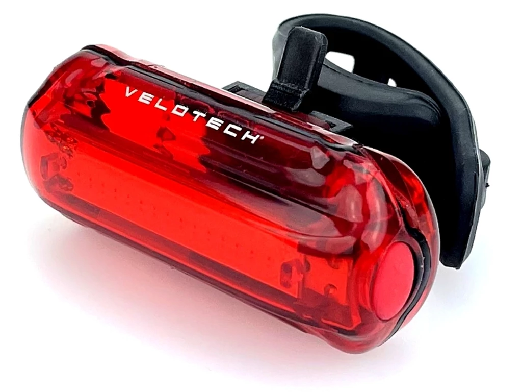 VELOTECH 15 chipled 60 lumen hátsó lámpa / villogó - elemes
