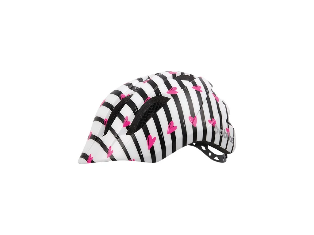 Bobike Kids Plus S gyermek kerékpáros sisak - Pinky Zebra
