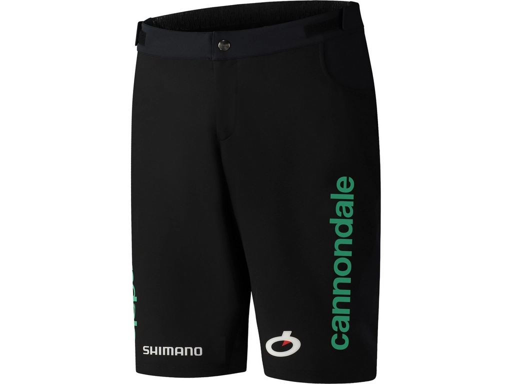 CANNONDALE CFR Replica MTB Shorts By Shimano kerékpáros rövidnadrág / sort - fekete