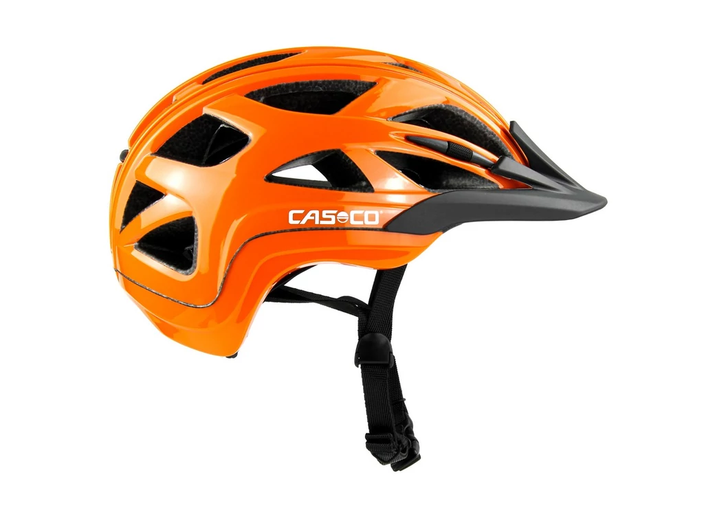 CASCO ACTIV2 Junior gyermek kerékpáros sisak, orange