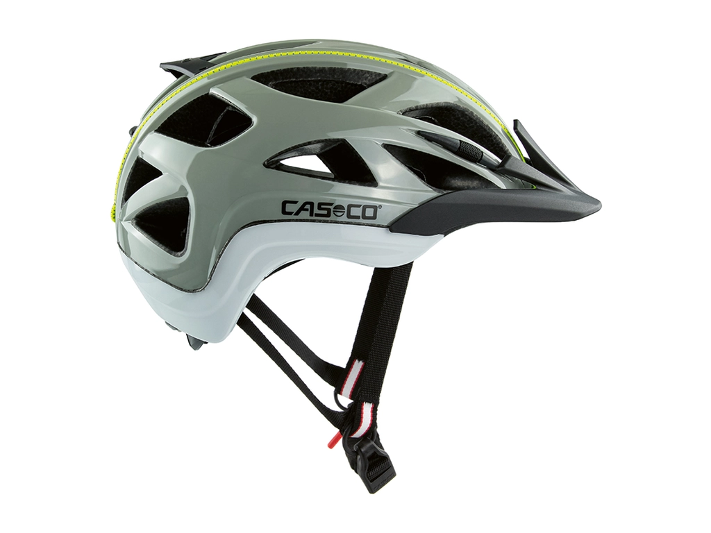 CASCO Activ2 kerékpáros sisak - sand white neon