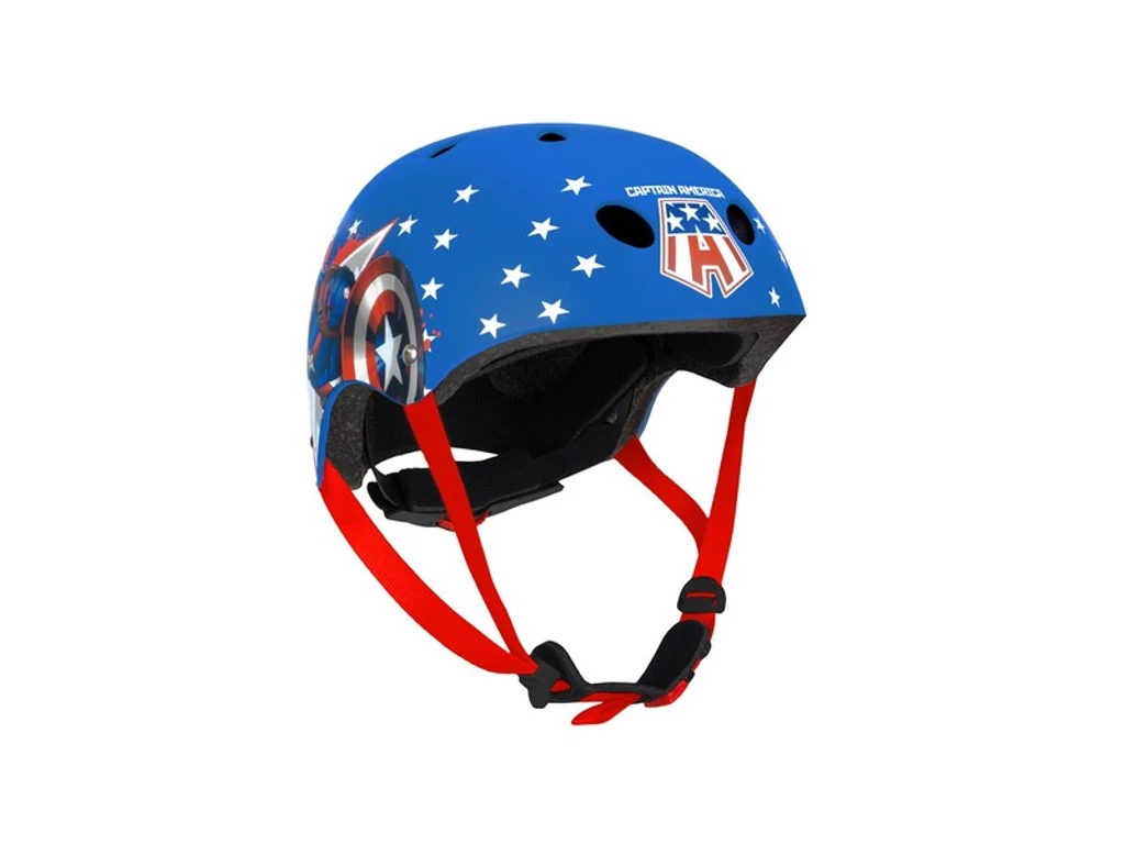 Disney / Marvel Amerika Kapitány gyermek kerékpáros sisak - kék - 52-56cm