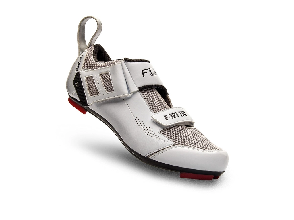 FLR F-121 triatlon/országúti kerékpáros cipő - SPD-SL/LOOK kompatibilis - fehér