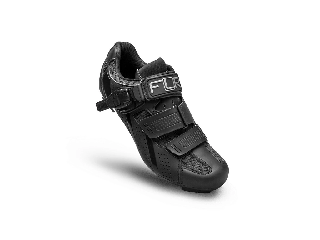 FLR F-15 III országúti kerékpáros cipő - SPD-SL/LOOK kompatibilis - fekete