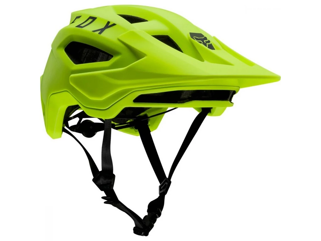 FOX Speedframe MTB bukósisak, fluor yellow