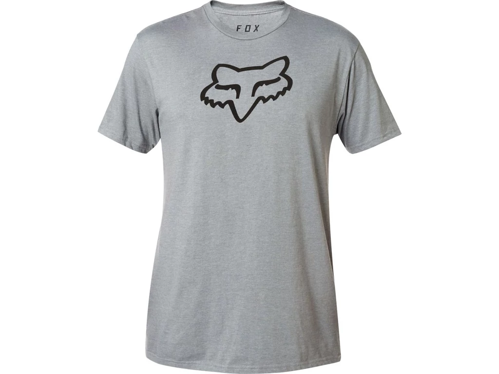 FOX RACING Legacy Fox Head Basic rövidujjú póló - Heather Graphite
