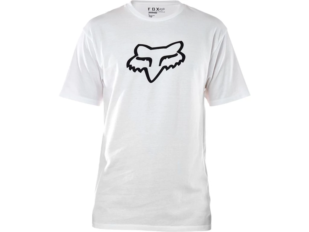 FOX RACING Legacy Fox Head Basic rövidujjú póló - Optic White