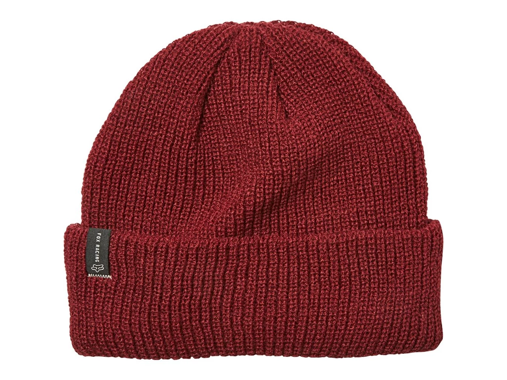 FOX RACING Machinist Beanie téli sapka - Cranberry