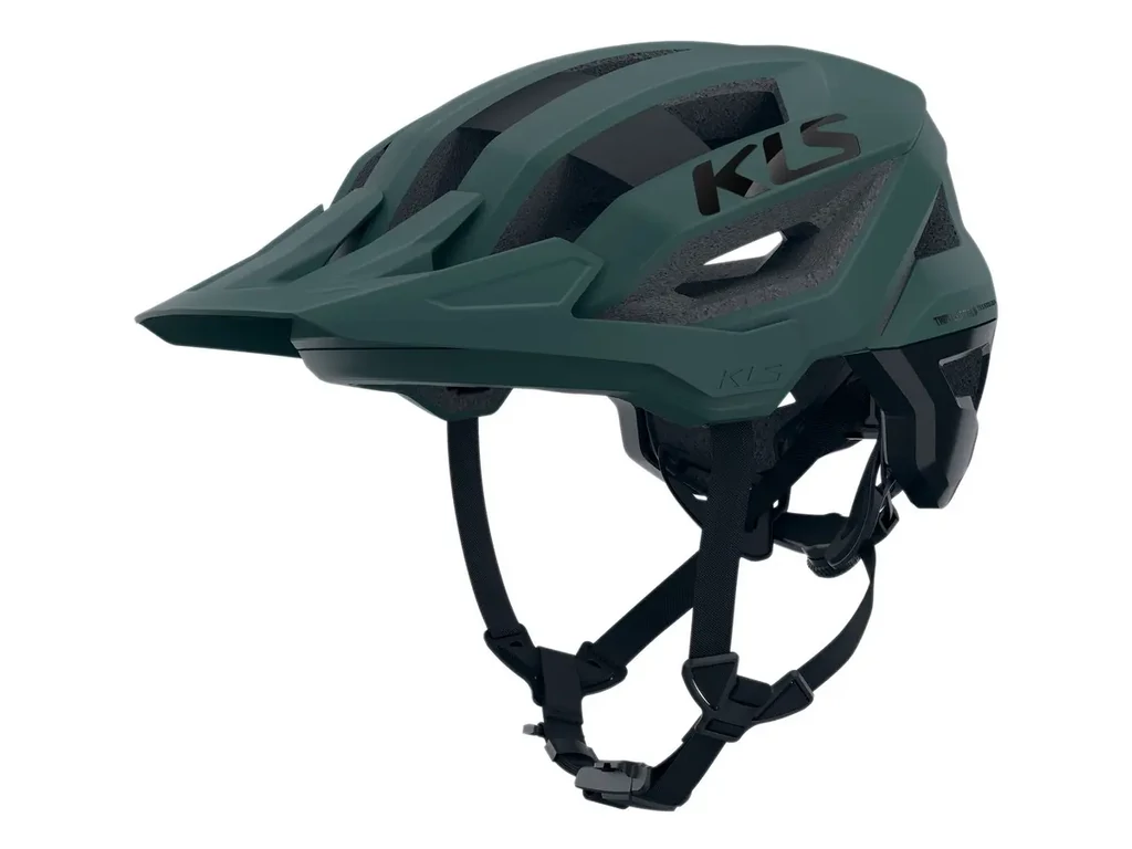 KELLYS Outrage Pro gravity / enduro kerékpáros sisak - emerald green