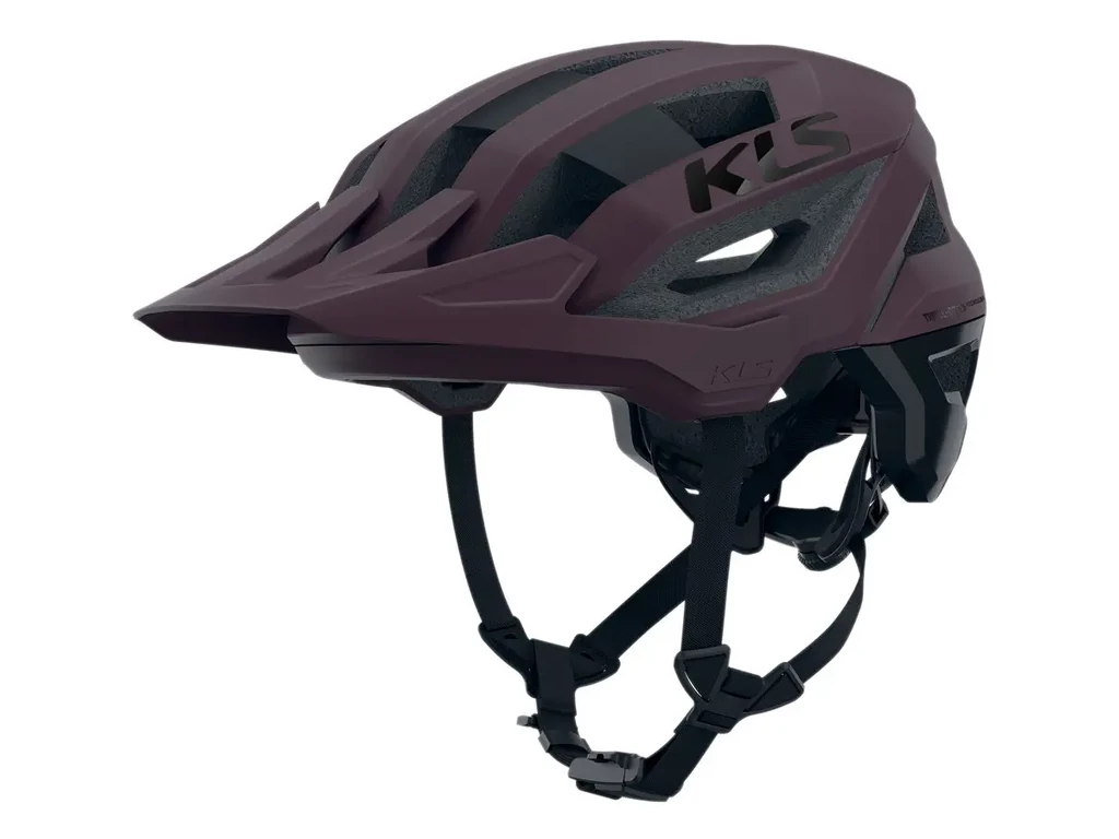 KELLYS Outrage Pro gravity / enduro kerékpáros sisak - garnet red