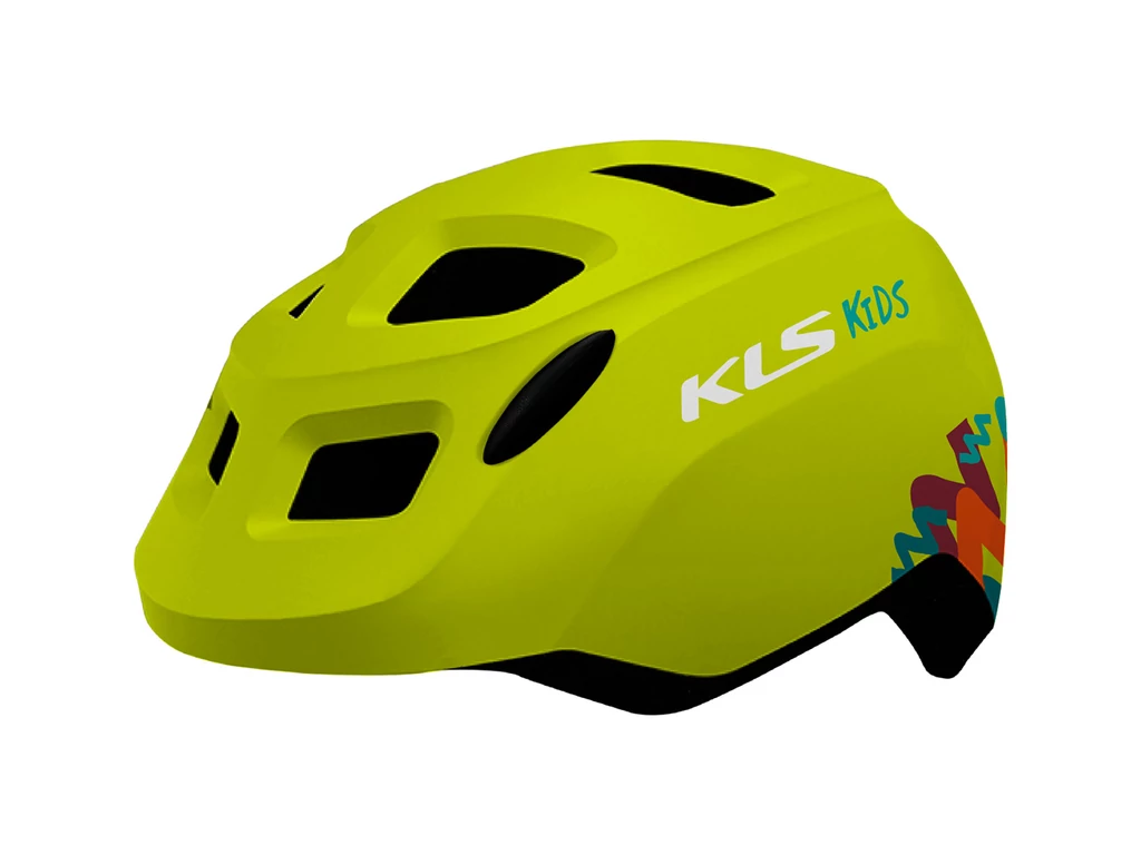 KELLYS Zigzag 022 gyermek bukósisak - lime