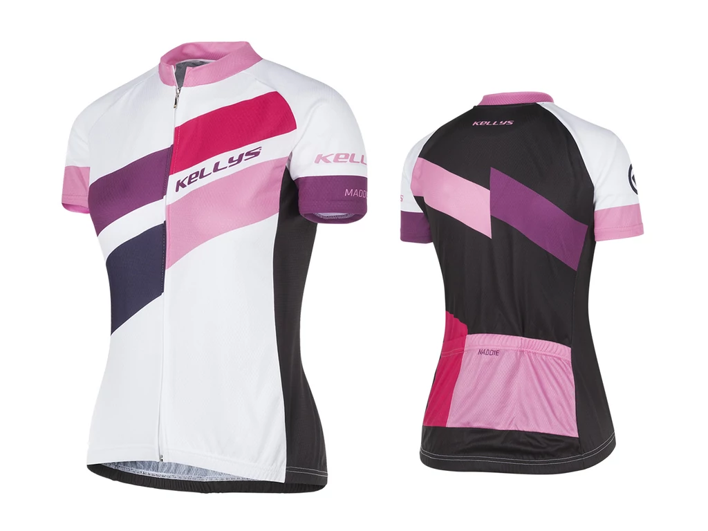 KELLYS MADDIE Lady rövid ujjú mez, fehér-pink