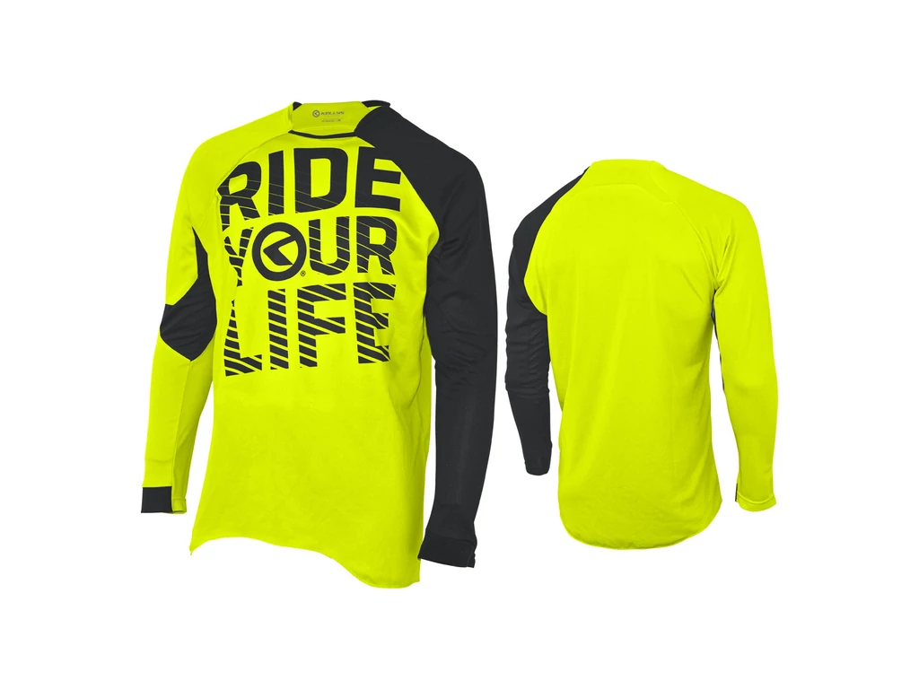 KELLYS RIDE YOUR LIFE hosszú ujjú mez, lime