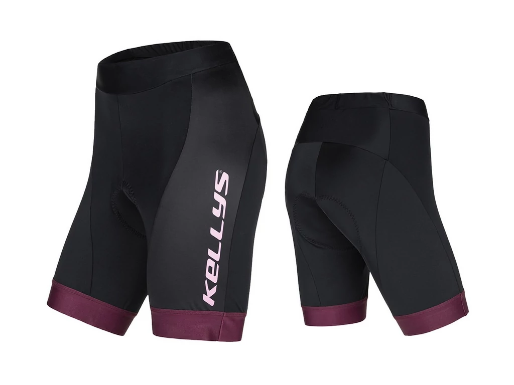 KELLYS Maddie 2 női kerékpáros rövidnadrág/sort betéttel / bordo