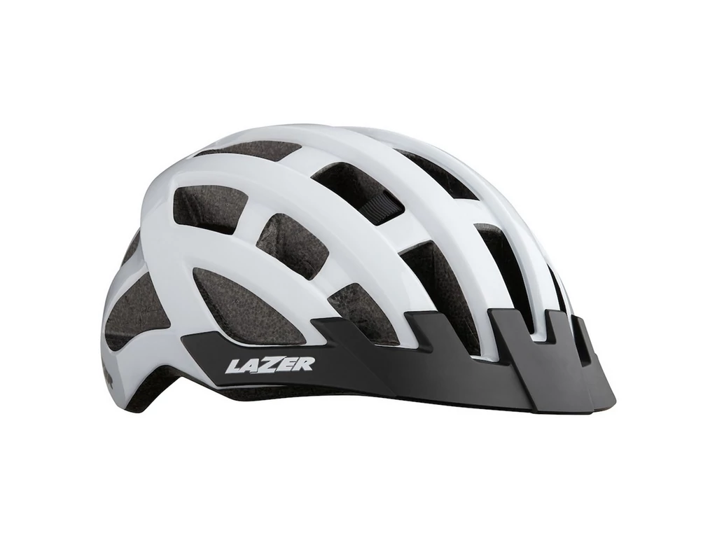 LAZER Compact bukósisak - fehér - unisize (54-61 cm)